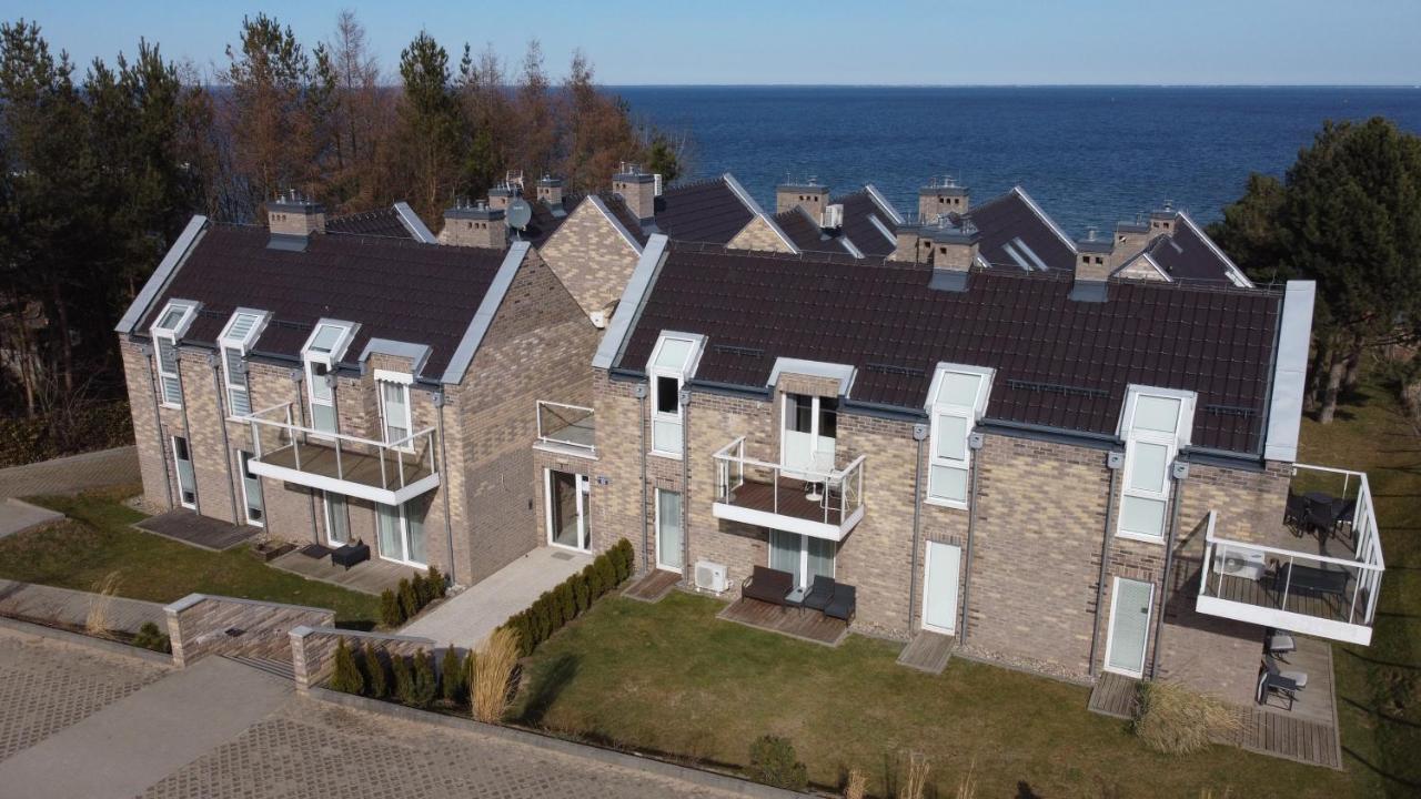 Ferienwohnung Amber Cliff Mechelinki Exterior foto