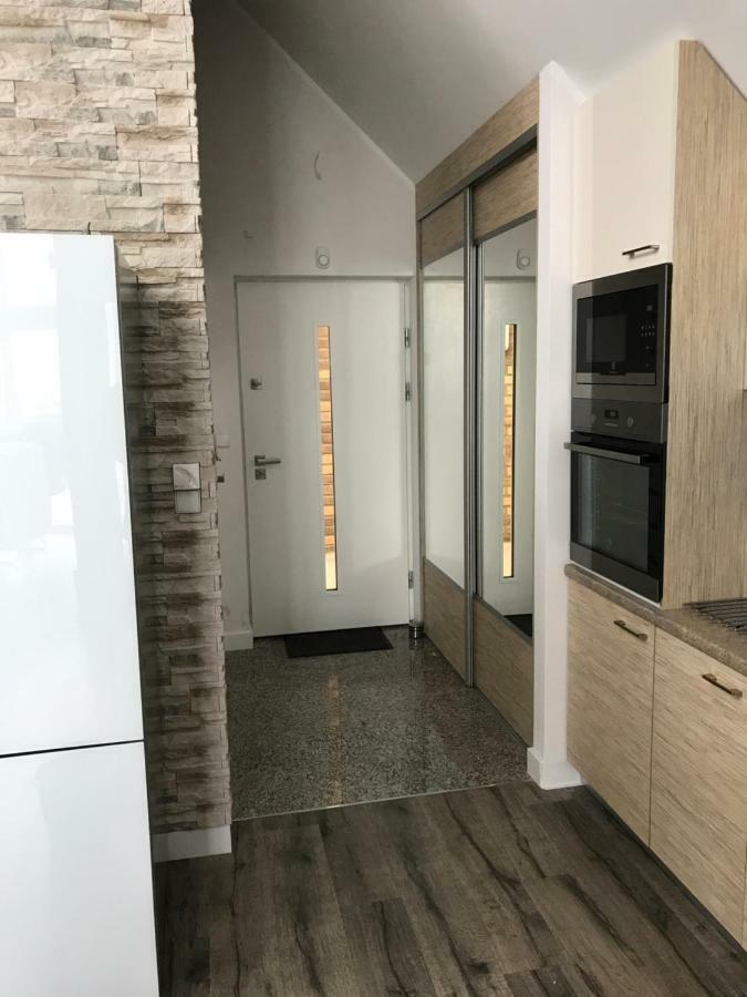 Ferienwohnung Amber Cliff Mechelinki Exterior foto